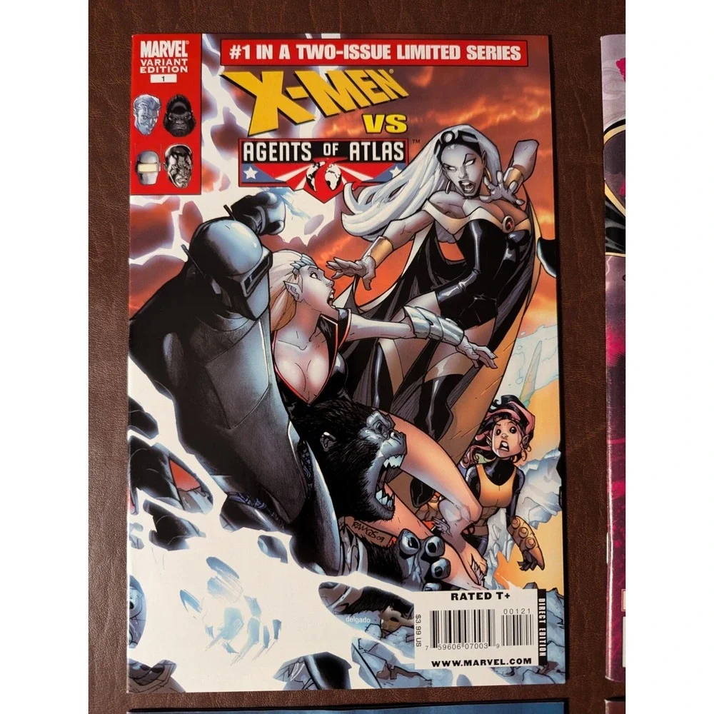 Marvel Comics X-Men Variant Cover Comic Lot 8 Total (2007-21)‎ VF to VF/NM Range